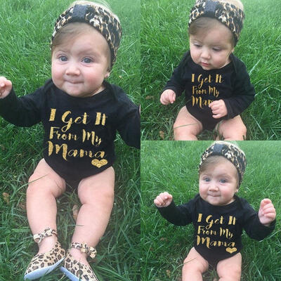 

2PCS Kids Baby Girls Romper Bodysuit Jumpsuit Sequins Headband Outfits Clothes