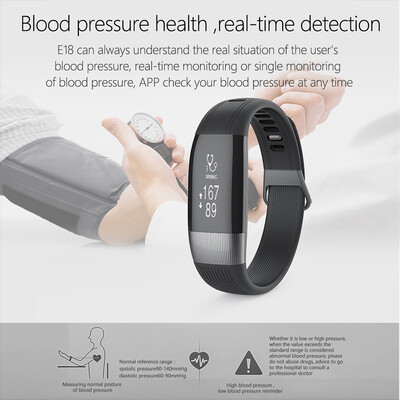

Smart Bracelet IP67 Waterproof Fitness Tracker with ECG Monitor Pedometer Sports Wrist Band Watch for Android&IOS Fitness Smar