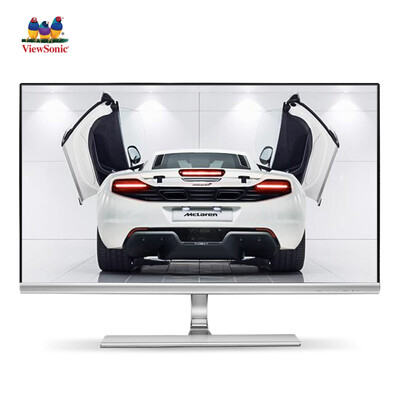 

ViewSonic 236-inch PLS color screen micro-framed love eye does not flash computer monitor with HDMI signal cable VX2471-SHV-W
