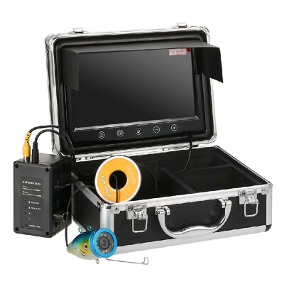 

1000TVL Waterproof Underwater Fishing Camera Touch Button 9" LCD Monitor 12PCS