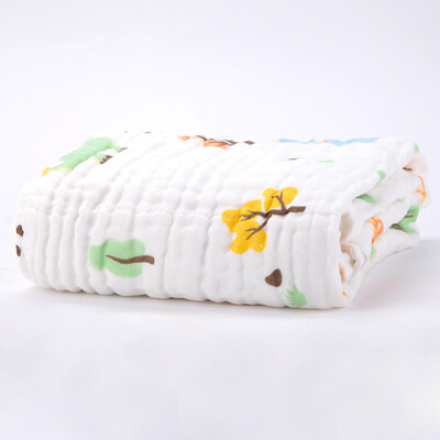 

Tiel newborn six-layer cotton gauze bath towel wash baby baby bath towel cute fun dinosaur