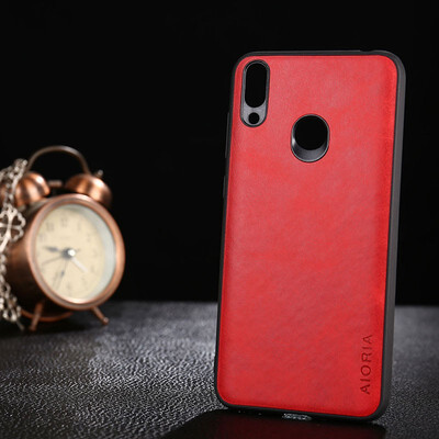 

Case for huawei honor 8x 8c 8a funda Luxury Vintage leather with soft cover for huawei honor 8x 8c 8a case coque capa hoesje