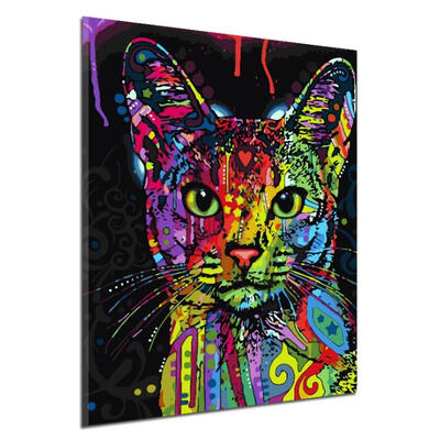 

Cat Modelling Modern Living Room Contracted Animal Drawing