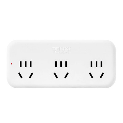 

Delixi DELIXI CD98Z-B3X new national standard socket strip patch panel patch panel tow board plug three three-hole conversion plug