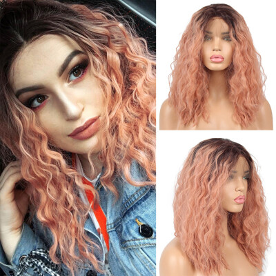 

〖Follure〗Womens Fashion Front lace Wig Short Wave Multicolor Natural Looking Cury Wigs