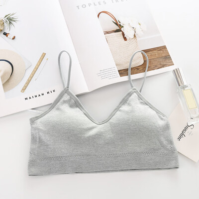 

〖Follure〗Female Ring-Free Cup Chest Sexy Bras Camisole Vest Women Comfortable Underwear