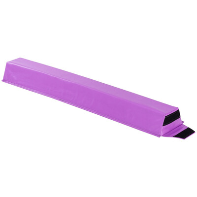 

Gymnastics Attachable Floor Training Balance Beam-Purple