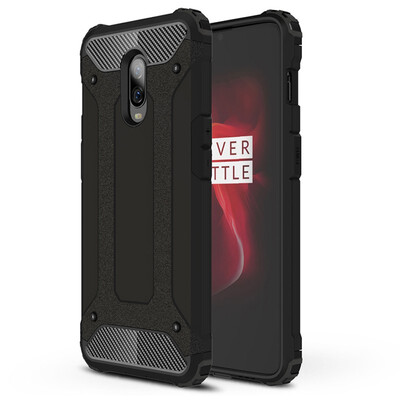 

Hybrid Bumper Case OnePlus 6T Soft TPU Phone Cover 16T One Plus 6T A6013 Military Grade Shockproof Case 1 6T Silicone Case Cover