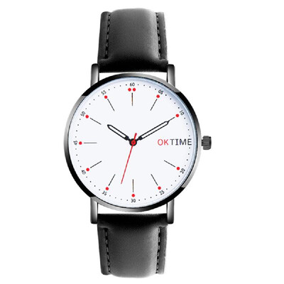 

Fashion Ultra Simple Couple Quartz Watch Casual Elegant Unisex Analog Wristwatch
