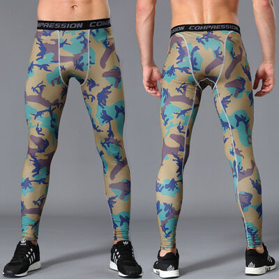 

Men Thermal Compression Tight Base Layer Pants Long Leggings Gym Sport Trousers