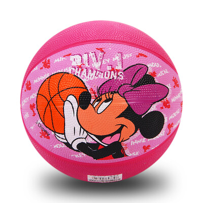 

Disney Childrens Basketball No 3 Ball Toys Kindergarten Wearable Soft Leather Rubber Boys Girls Pat the Ball DA1004-B