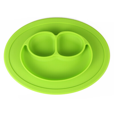 

Multipurpose Non-slip Silicone Placement Plate Smile Face Shaped Mold Tray