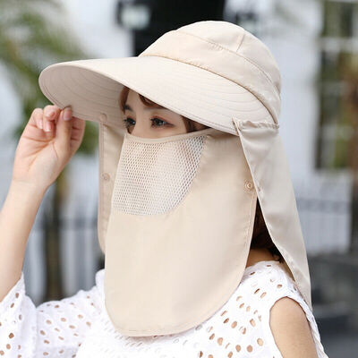 

Outdoor 360° Fishing Cap Hiking Hat Neck Cover Ear Flap UV Sun Protection Summer