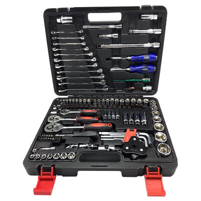 

Fuxing FX322 121 sets of car repair tools set professional-grade auto repair auto tools set ratchet wrench socket set comprehensive machine tool kit