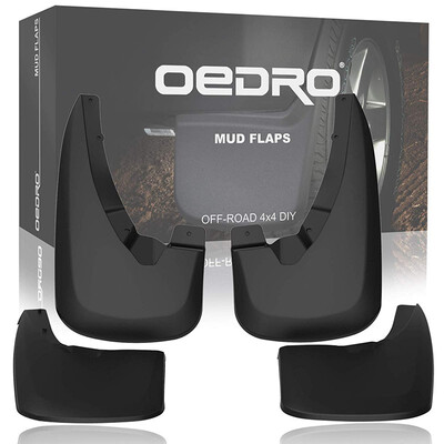 

Full Set 4pcs Front Rear Mud Flaps Compatible with 2009-2018 Dodge Ram 1500 & 2010-2018 Ram 25003500
