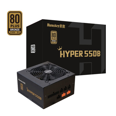 

Huntkey rated 1000W X7-1000 power supply game enthusiasts custom full module single 80A 80PLUS bronze support 4 graphics cards