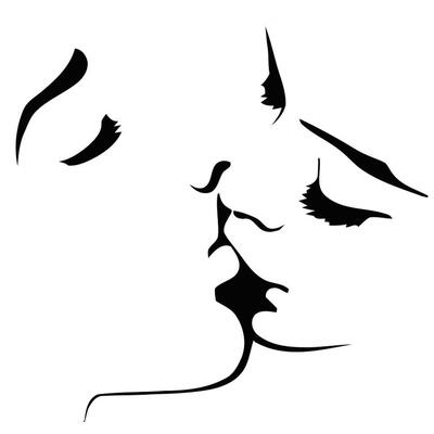 

Greensen Removable Wall Sticker Decal Romantic Couple Lover Kiss Bedroom Home Art Decor Home Wall Sticker Lover Kiss Decal