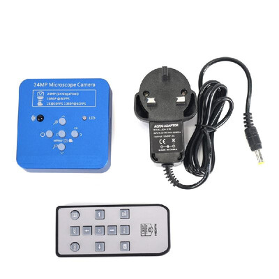 

34MP Full HD Industrial Electronic Digital Video Microscope Camera for Phone CPU PCB Repairing with Remote Control