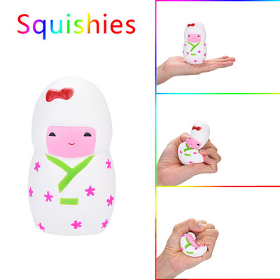 

Gotoamei Emulation Doll Scented Squishies Slow Rising Kids Toys Stress Relief Toy Props