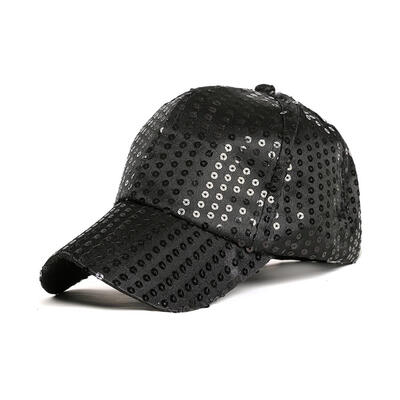 

Summer Baseball Caps Men Women Breathable Snapback Sport Outdoor Sequin Hat