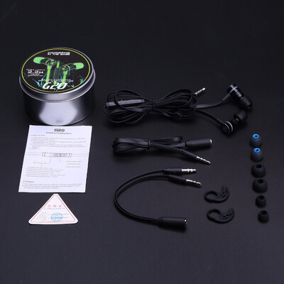 

Small Hammerhead G20 Earphone PUBG Game In-ear Headsets With Microphone Wired Magnetic Noise Isolation Stereo PK hammerh v2 pro