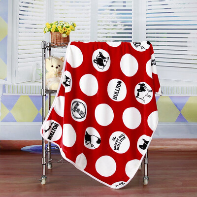 

Flannel Baby Blanket Cartoon Flannel Sofa Blanket 72cm100cm