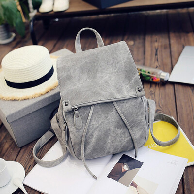 

Tailored Women Soft Leather Casual Small Packet Preppy Style Rucksacks Backpacks Bags