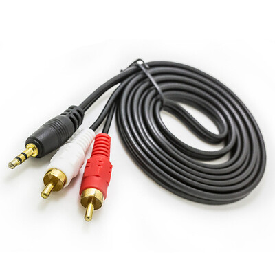 

15M Audio Cable 35MM Jack on RCA Jack to AUX Connector