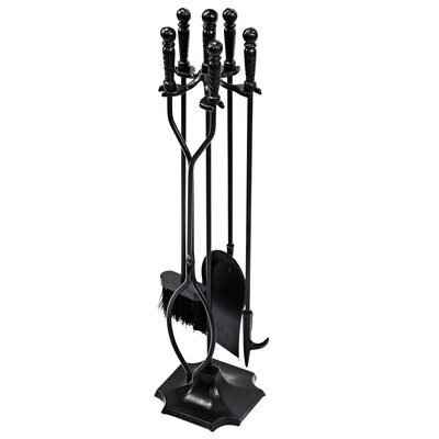 

31" 5 pcs Hearth Fireplace Fire Tools Set