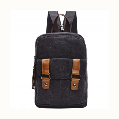 

Canvas bag men&women casual backpack multi-function fashion Japan&South Korea trend backpack shoulder bag