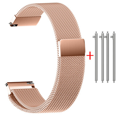 

Gobestart Milanese Magnetic Loop Stainless Steel Watch Strap Bands 2220181614MM