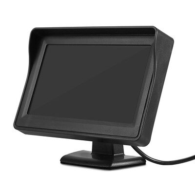 

430 43 inch TFT Screen High Definition Car Rear View Monitor with Video Cable
