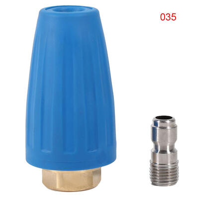 

14 Quick Connect High Pressure Washer Cleaner Accessory Spray Rotating Turbo Nozzle 3000PSI Washer Turbo Nozzle Turbo Nozzles