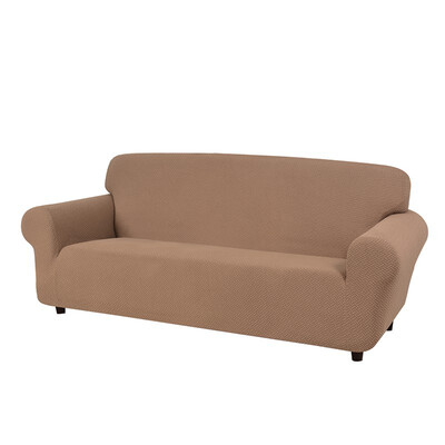 

SUPIN Jacquard Fleece Sofa slipcover Polyester&Spandex 3 Seater Cushion Couch CoverSlipcovers Furniture Protectors 7383