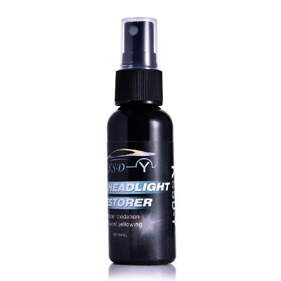 

50ML Ceramic Car Headlight Repair Agent Coating Agent Headlight Lens Restoration System Car Light Polishing with Cleaning Towel Gi