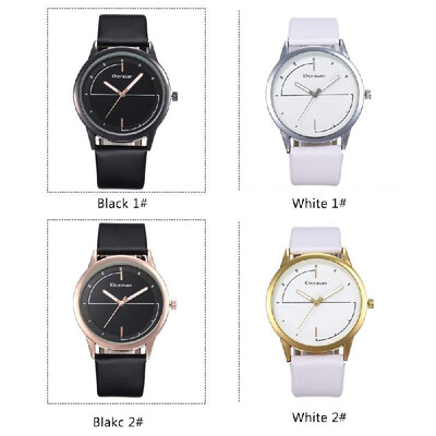 

Women Simple PU Leather Band Watch Simple Casual Alloy Case Quartz Wrist Watch