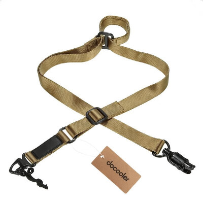 

Docooler Military Tactical Safety Two Points Outdoor Belt Sling Adjustable Strap