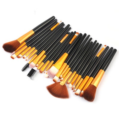 

〖Follure〗25pcs Cosmetic Makeup Brush Blusher Eye Shadow Brushes Set Kit