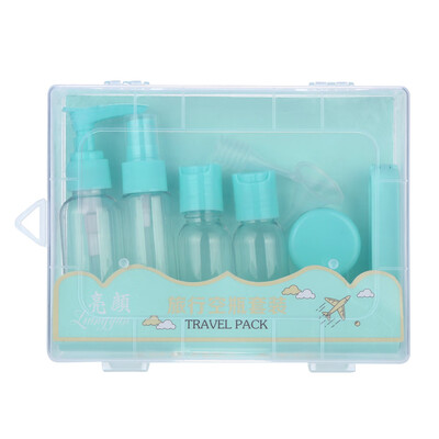 

〖Follure〗10Pcs Clear 50ml Empty Spray Bottle Travel Transparent Plastic Perfume Atomizer
