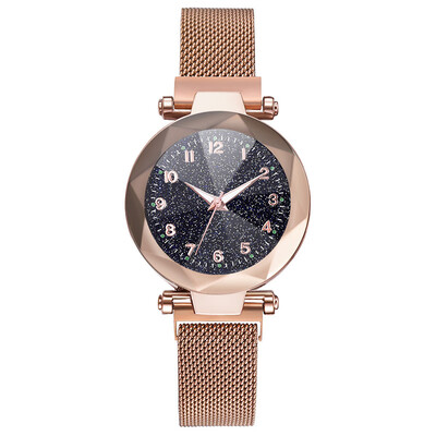 

Luxury Women Watches 2019 Ladies Watch Starry Sky Magnetic Waterproof Female Wristwatches Luminous relogio feminino montre femme