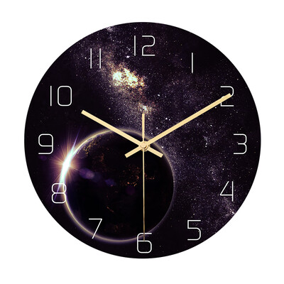 

Creative Starry Wall Clock Acrylic Crystal Clock Bedroom Living Room Home