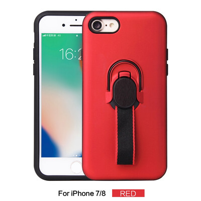 

Magnetic Car Mount Case Apple iPhone 7 7 8 Plus Phone Ring Holder Cover iPhone 8 7 8 Hybrid Stand Bumper Case