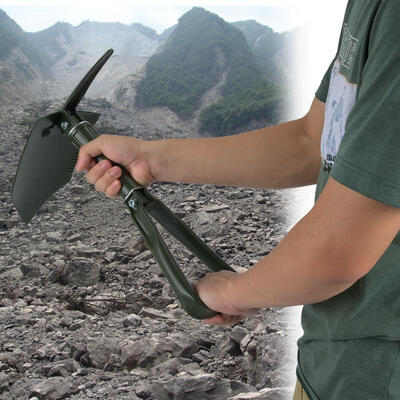 

Greensen Foldable Multi-function Ordnance Spade Survival Shovel for Outdoor Camping Emergency Use