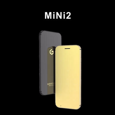 

GEECOO MINI 2 Thinnest Touch Screen Feature Phone 400mAh Double Sided Mirror Cellphone
