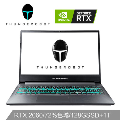 

ThundeRobot 911MT 156-inch narrow border gaming laptop i7-8750H 8G 128GSSD1T RTX2060 72 color gamut