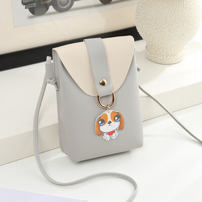 

Tailored Women Fashion Cover Dog Crossbody Bag Shoulder Bag Phone Bag Coin Bag Black