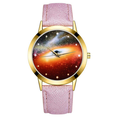 

RM Fashion Luxury Universe Black Hole Leather Belt Watch Ladies Quartz Watch