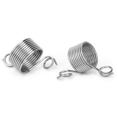 

Greensen 2Pcs Stainless Steel Coiled Knitting Thimble Guide Finger Ring Knitting Crafts Tool Accessories