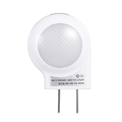

AC110-240V 07W Mini LED Snail Night light Auto Night Lamp Built-in Light Sensor Control Light Wall Lamp For Baby Kids Bedroom EU