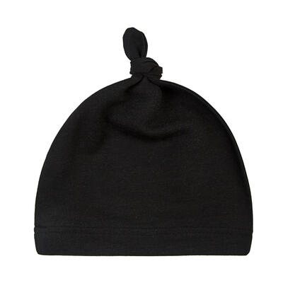 

0-24M Newborn Baby Boys Girls Warm Hat Kids Solid Color Beanies Knotted Cap